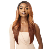Outre Synthetic Hair HD Lace Front Wig - TEYONA